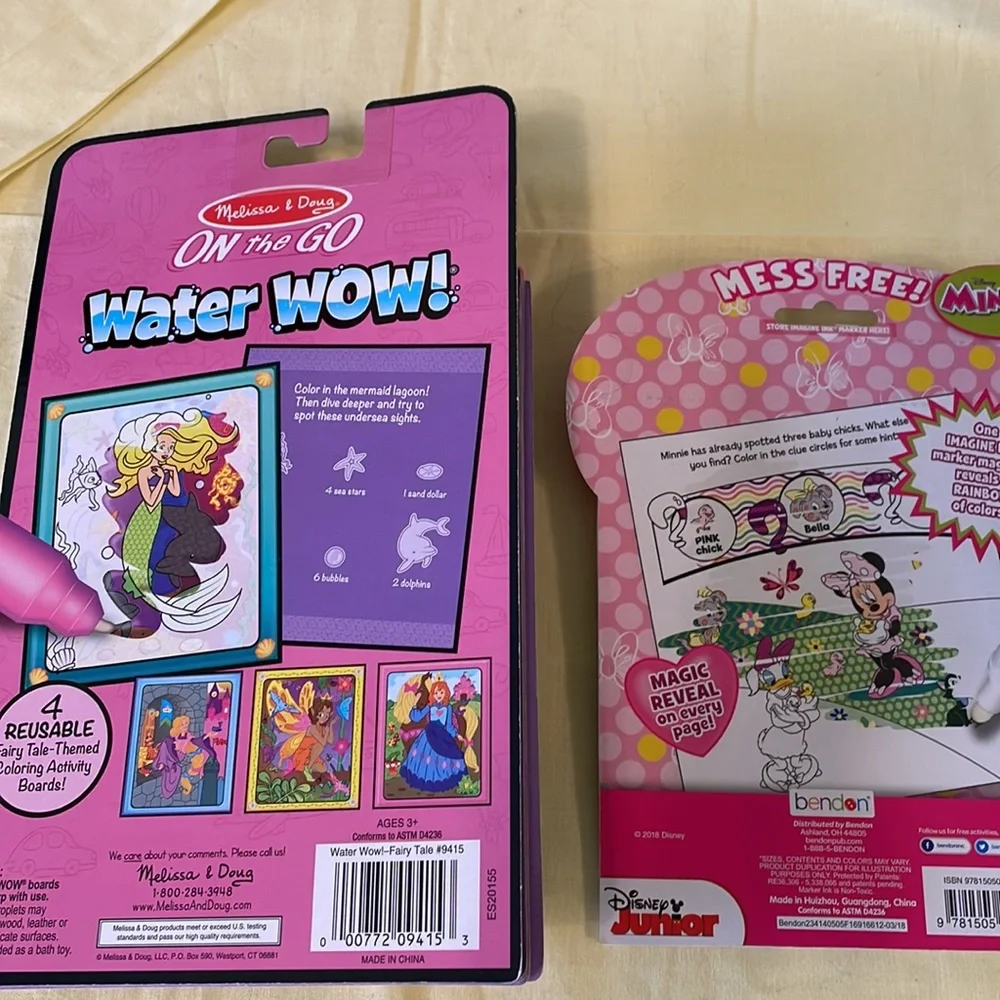 Imagine ink and water color set